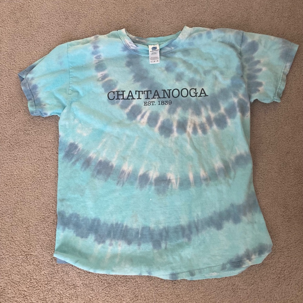 Tie Dyed Chattanooga Est 1839 T-Shirt